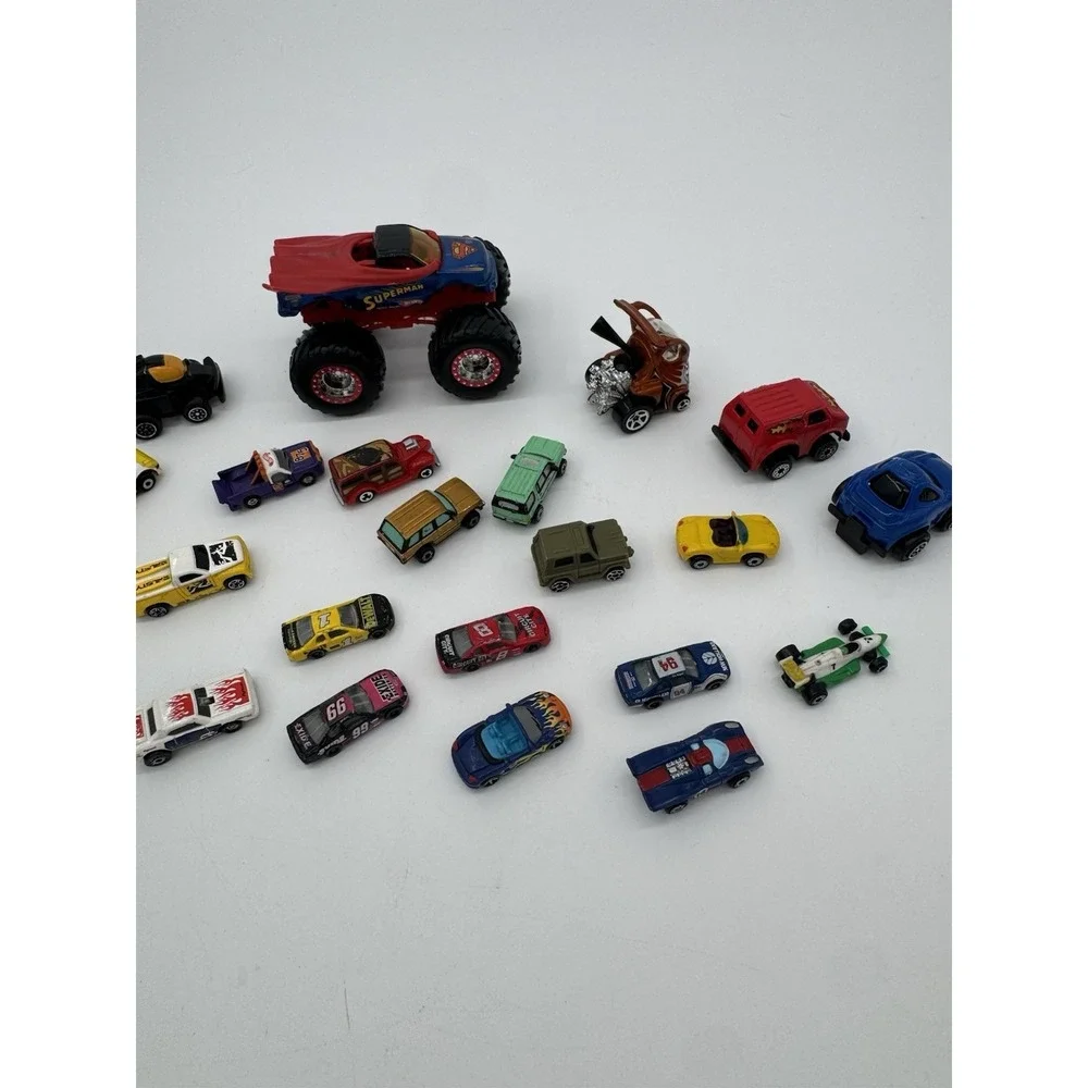 Mixed‎ Lot 23 Diecast Toy Cars Hot Wheels Matchbox Micro Machines Vintage